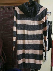 Striped Sparkle Mini Dress