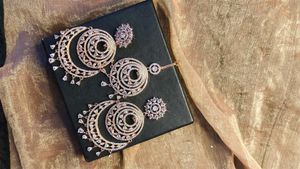 Earrings With maangtika