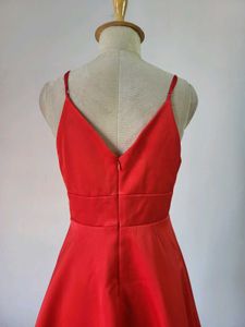 Red Skater Dress