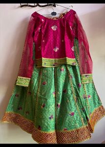 Gotta Patti Rajasthani Lehanga