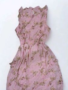 Latin Quarters Pink Floral Dress