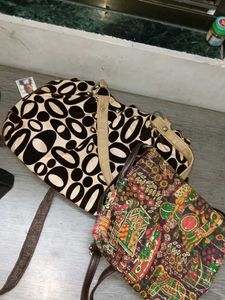 2 Combo Patterned Handbag