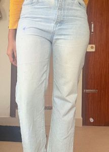 Light Wash Wide Leg Savana Jeans