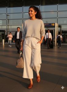 ✨ THRIFT FIND: GUESS Luxe Linen-Touch Culottes! ✨