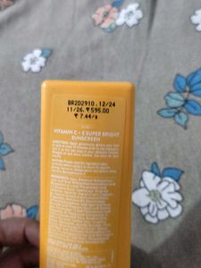 Dot Nd Key Vitamin C E Super Bright Sunscreen New