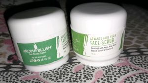 Combo Pack Aroma Blush D-tan Face Scrub And Face Pack