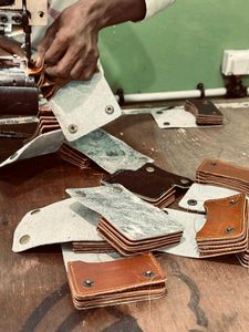 Cowhide Leather Card Holders
