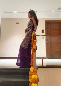 Embroidered Sharara Set