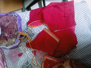 Elegant Pink Bandhani Saree