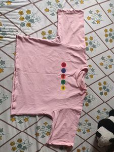 M&amp;M Graphic Tee - Pink
