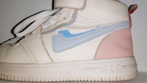 Cute Pastel High-Top Sneakers