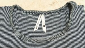 Striped Cold Shoulder Top