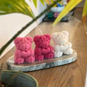 Buy 3 Get One Free teddy bear candle 🕯️🧸