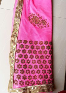 Party Wear Saree With Blouse