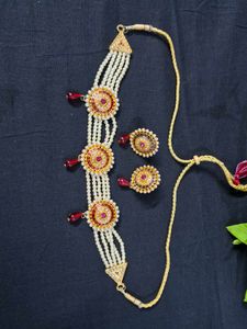 Necklace With Earrings