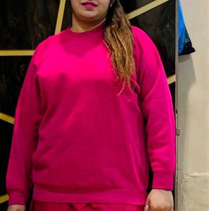 Rani Pink Light Warm Sweart Top Awesome
