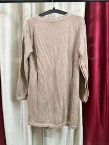 Korean Cream Cardigan Sweater