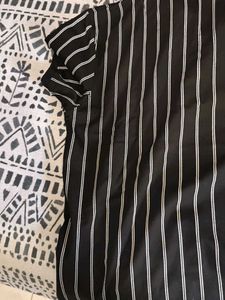 Striped Black Polo Shirt
