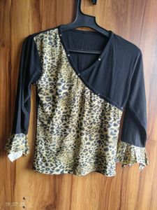 Animal Print Top