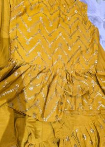 Crop Top And Lehnga