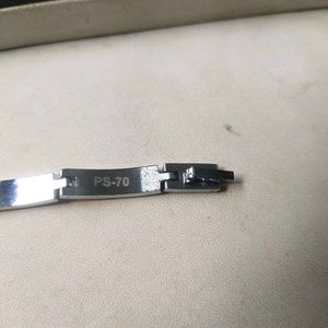 Italian Silver Bracelet with Premium Gold Polish