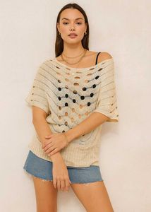 🎀Stylish Crochet Knit Top A