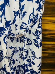 Stylish Floral Print Midi Dress💙