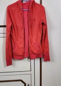 Puma Coral Pink Reversible Sweatshirt