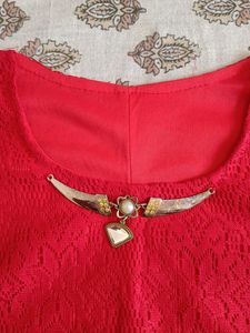 Used Red Top/T Shirt