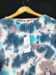 VividArtsy Multicolor Tie And Dye Top (Women)