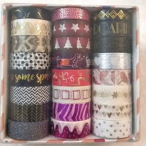 Washi Tape Set of 24 tapes