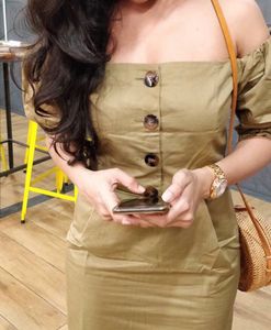 ZARA off shoulder dress