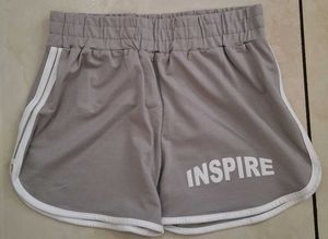 Grey 'Inspire' Shorts
