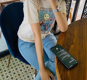 Urbanic Cream T-shirt