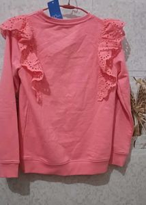 Cute Girls&#39; Sequin Sweatshirt