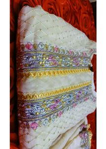 White Colour Kurta Set For Women
