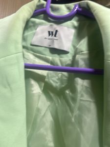 Mint Green Blazer