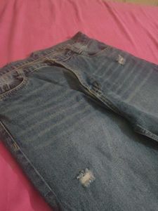 Knee Cut Jeans For Women