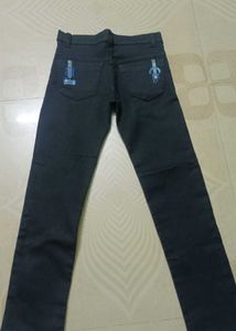 Black Straight-Leg Pants