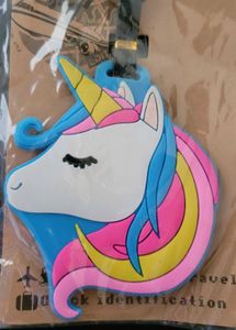 Unicorn Luggage Tag