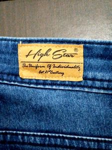 Women Mid-rise Stretchable 38 Jeans In Dark Blue