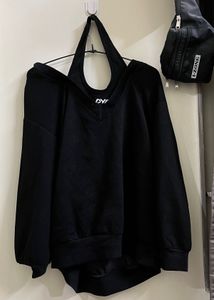 Black Baggy Jumper