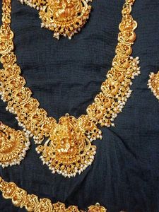 Gold Plated Indian Jewelry Set
