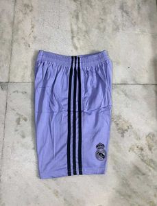 ADIDAS REAL MADRID PURPLE SHORTS
