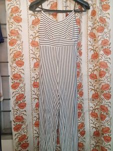 Striped Jumpsuit
