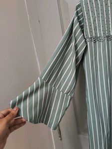 Striped Short Top