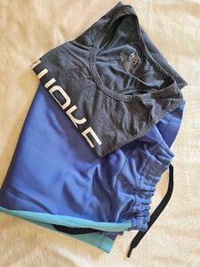 HRX sport shorts and jersey