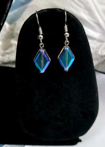 Handmade Diamond Shaped Earrings