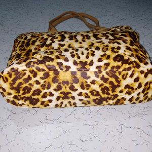 Leopard Print Tote Bag