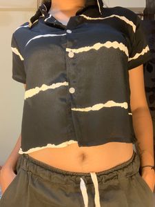 Veromoda Crop Sheer Top